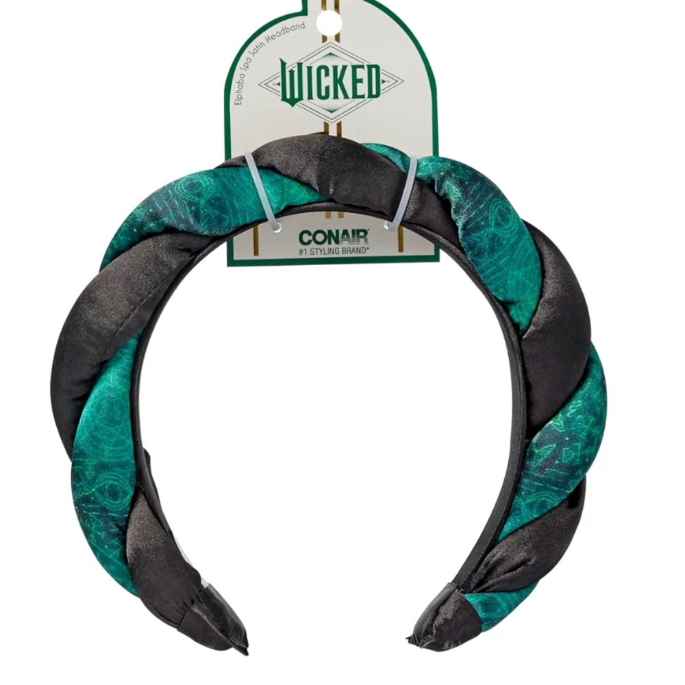 Wicked Green and Black Headband